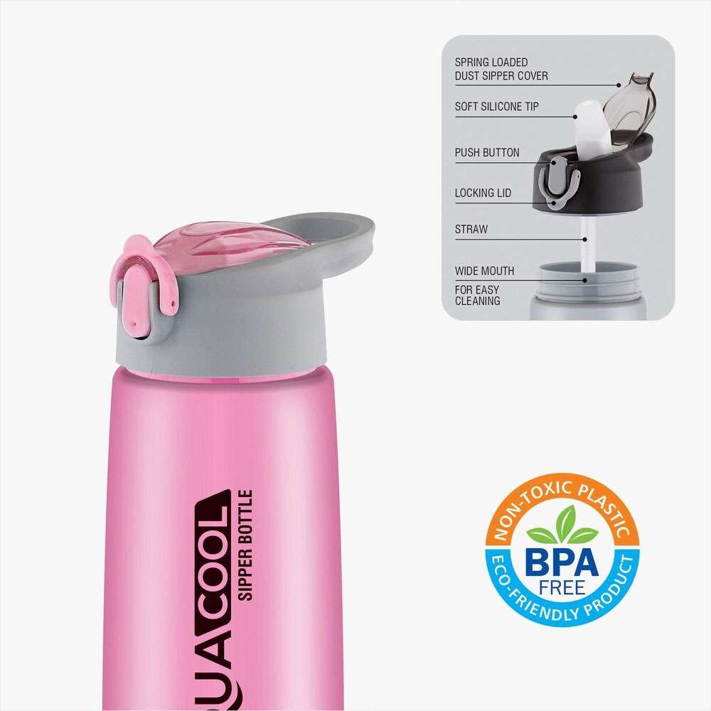 Plastic aqua water bottle for Gym