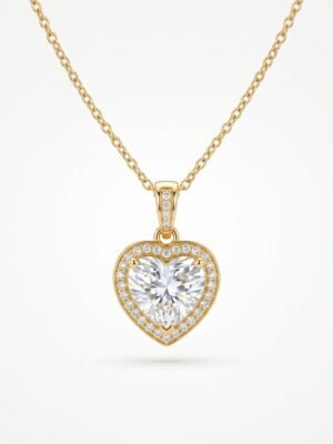💎 Eternal Heart Pendant Necklace