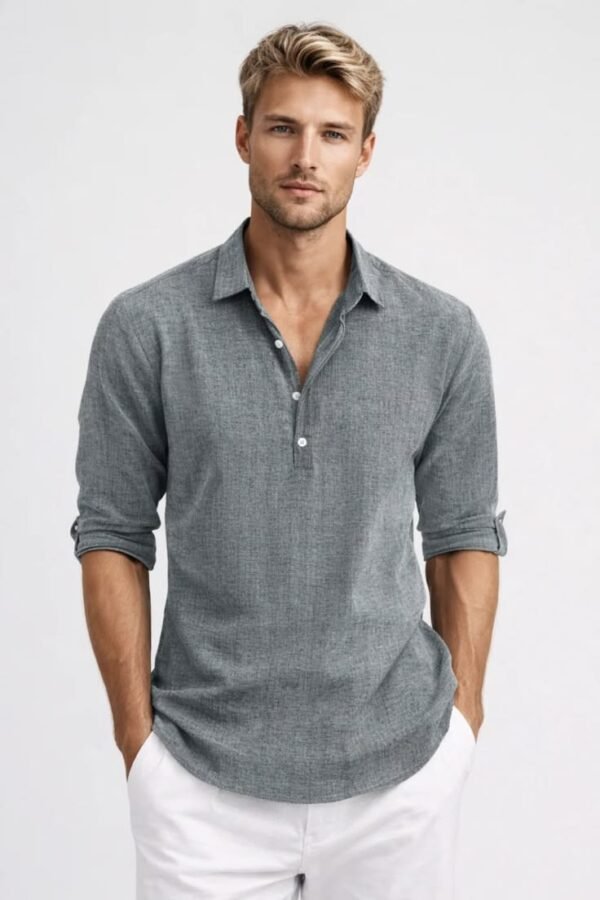 Grey T-Shirt For Men