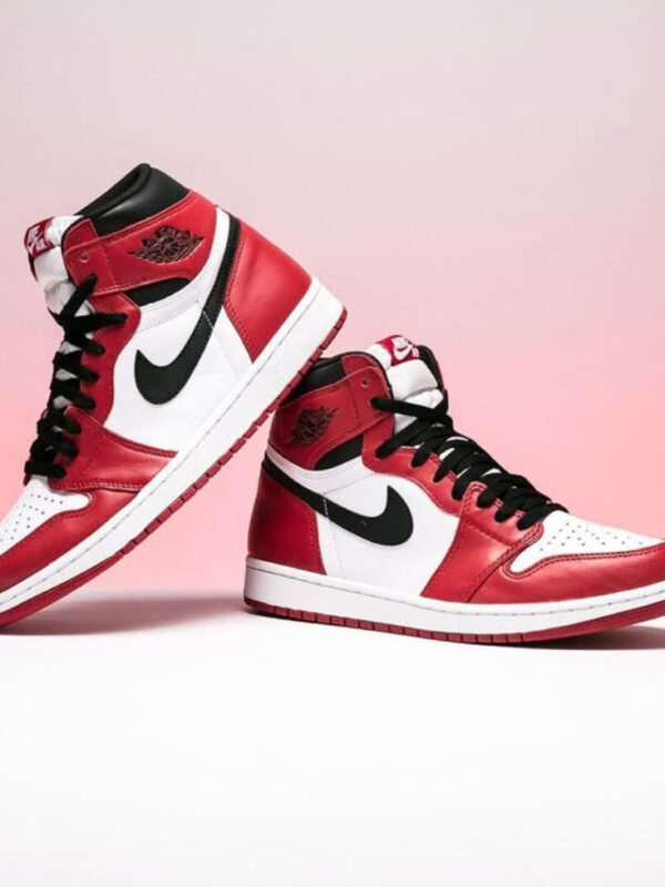 Red and White <br>Shoes
