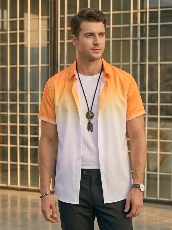 Sunset Ombré Layering Shirt.